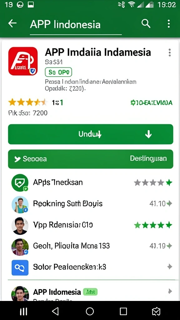 365zk - Tampilan awal yang menarik dan intuitif.