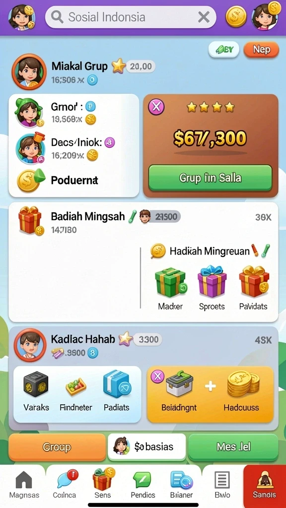 gacorx - Tampilan antarmuka yang interaktif dan user-friendly.