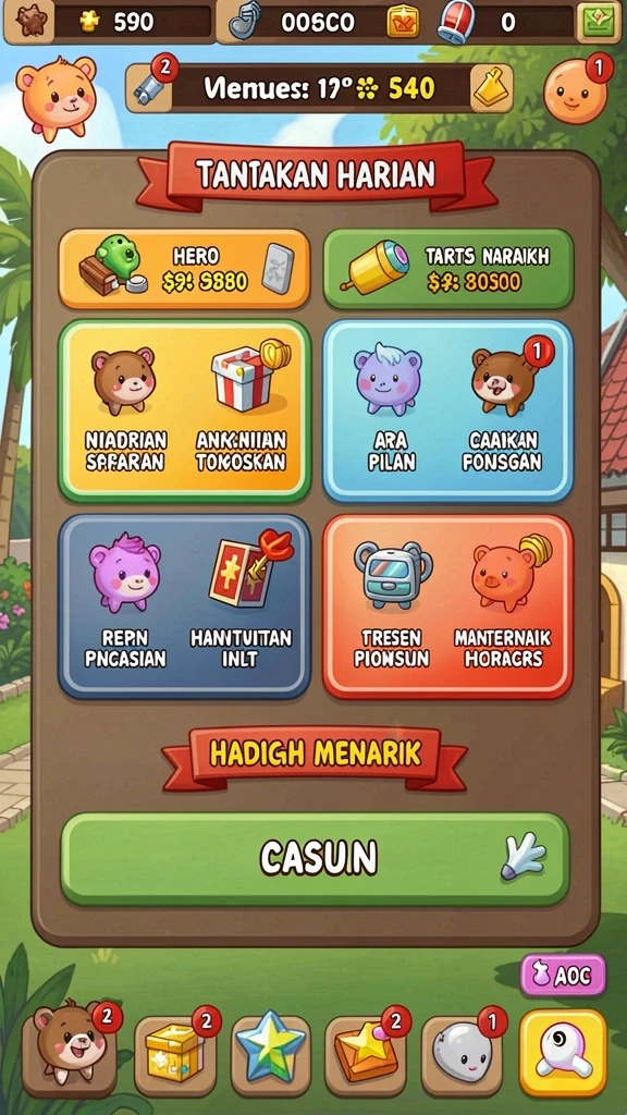 kamartoto - Tampilan antarmuka yang menarik dan mudah digunakan.