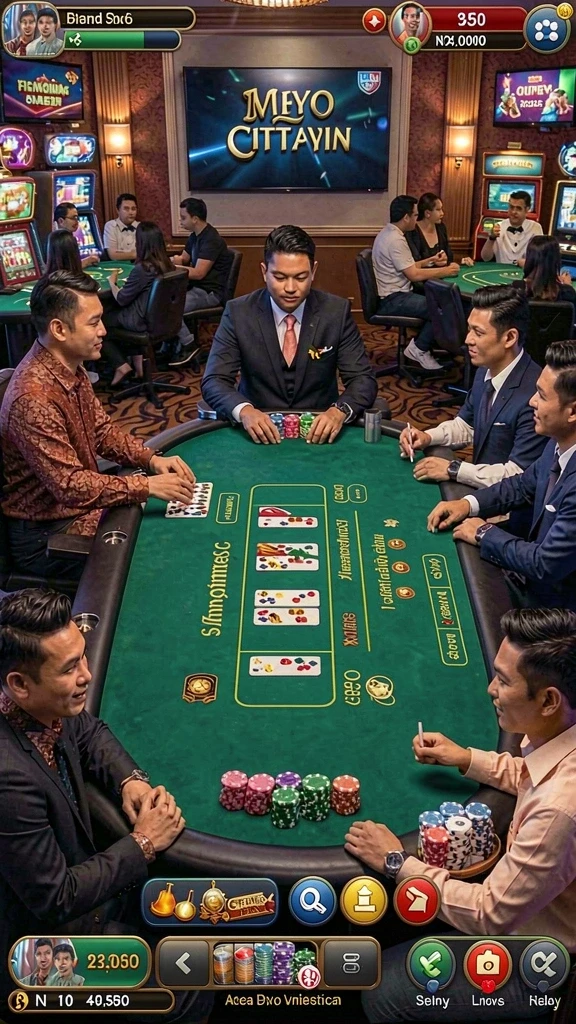 mega388 - Tampilan antarmuka yang menarik dan mudah digunakan.