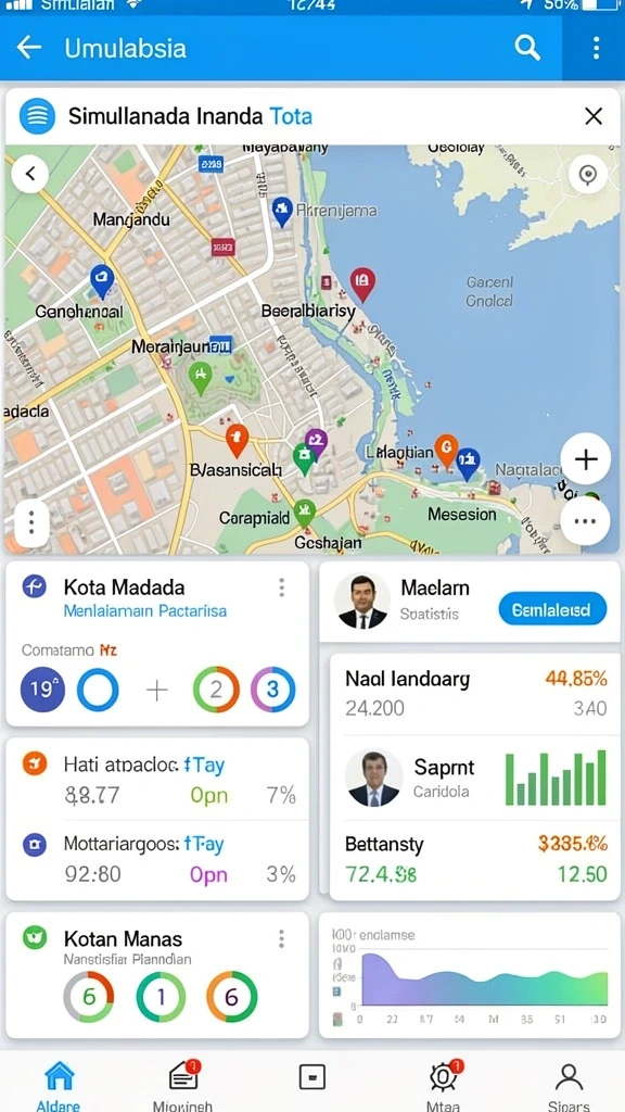 nasa4d - Tampilan antarmuka yang menarik dan intuitif.