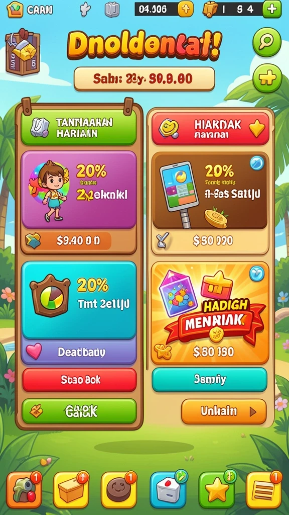 rajapanen - Grafis tanaman yang indah dan detail.
